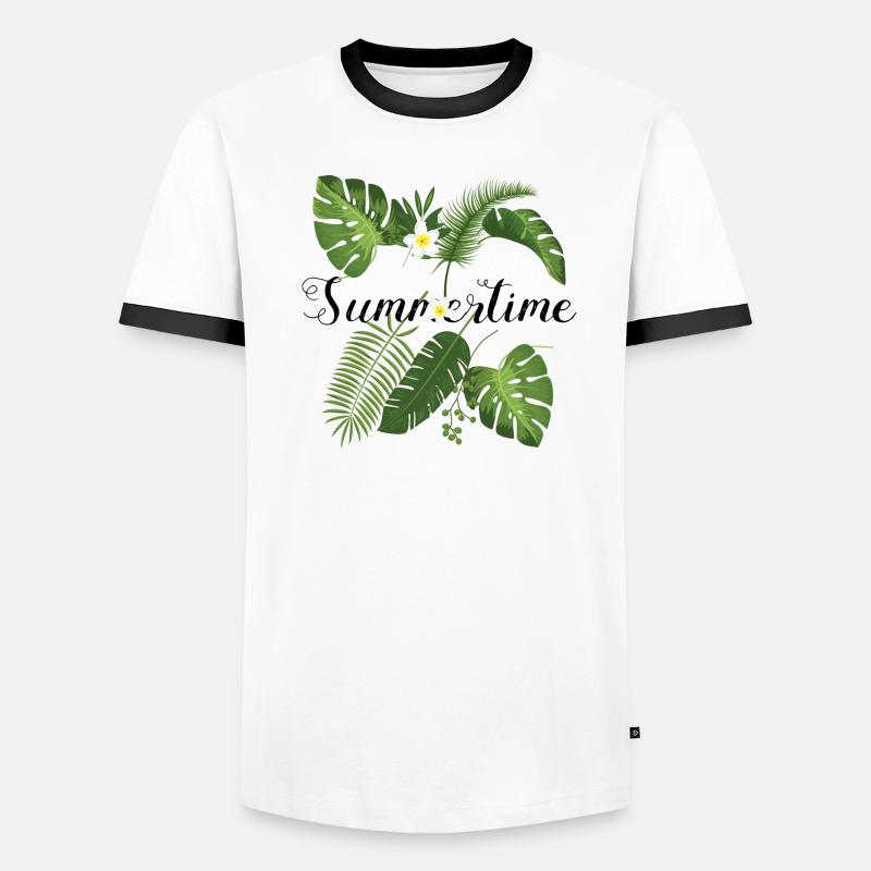 Summertime Spring springtime Men's Ringer Shirt