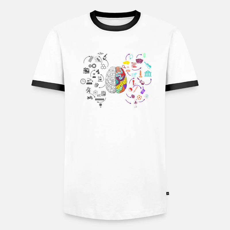 Brain Men's Ringer Shirt