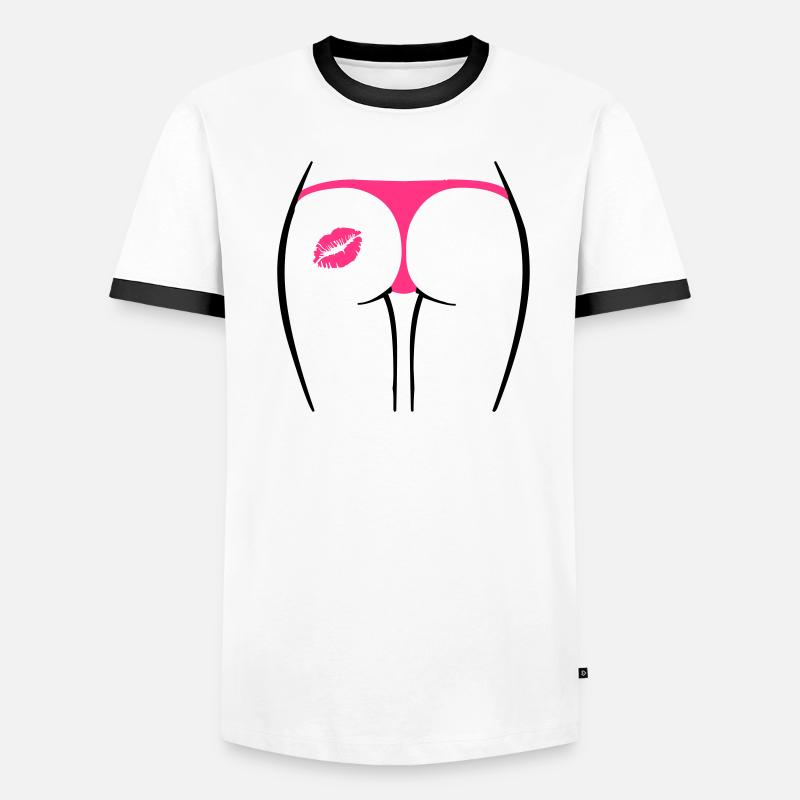 ass_2 Men's Ringer Shirt