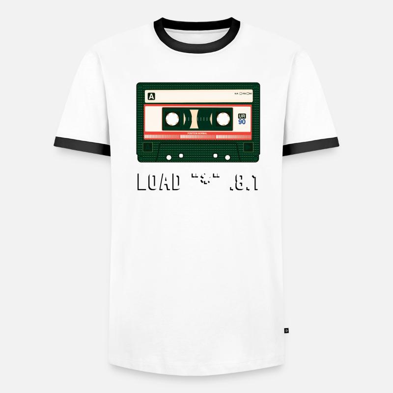 Retrocassette c64 Men's Ringer Shirt