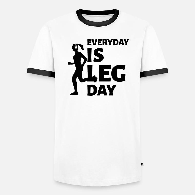 Course de marathon T-shirt contrasté Homme
