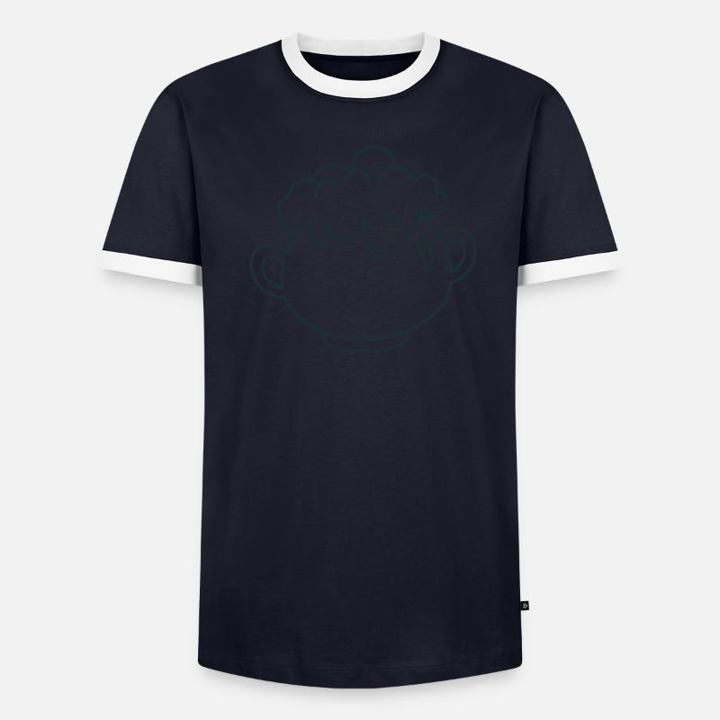Chaudron avec potion bouillonnante T-shirt contrasté Homme