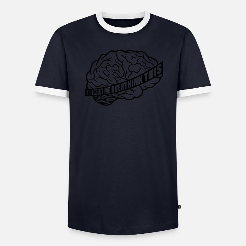 Let me overthink this Men's Ringer Shirt