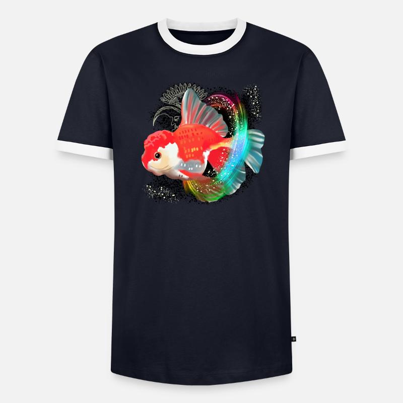Poisson T-shirt contrasté Homme
