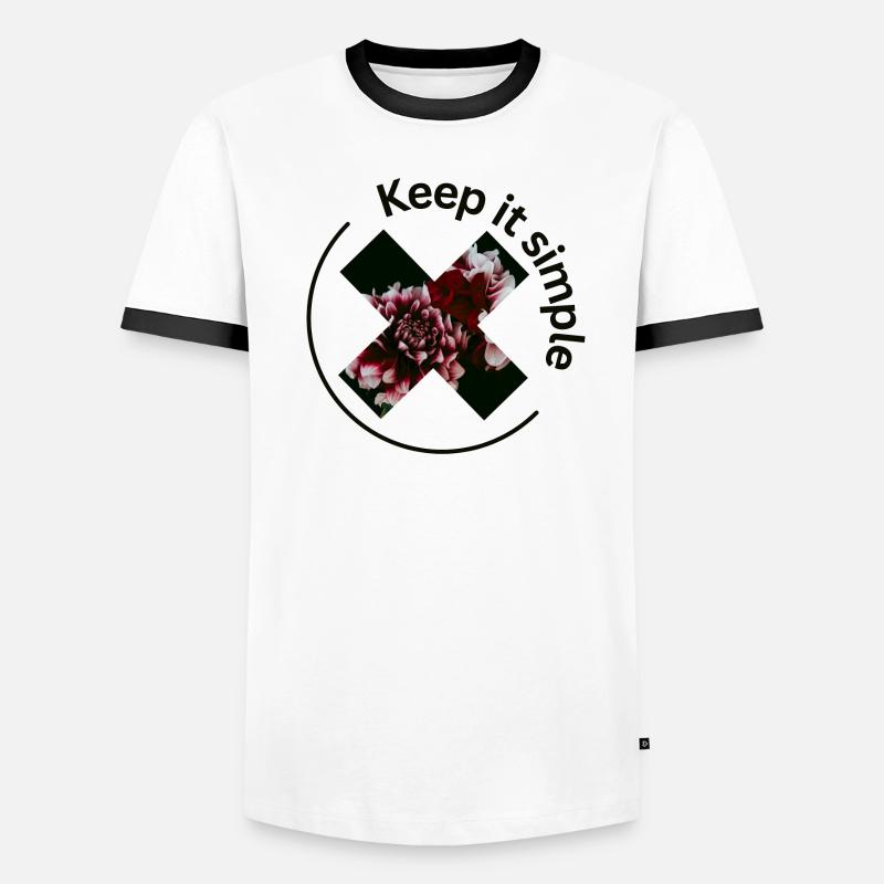 Keep it simple Men's Ringer Shirt