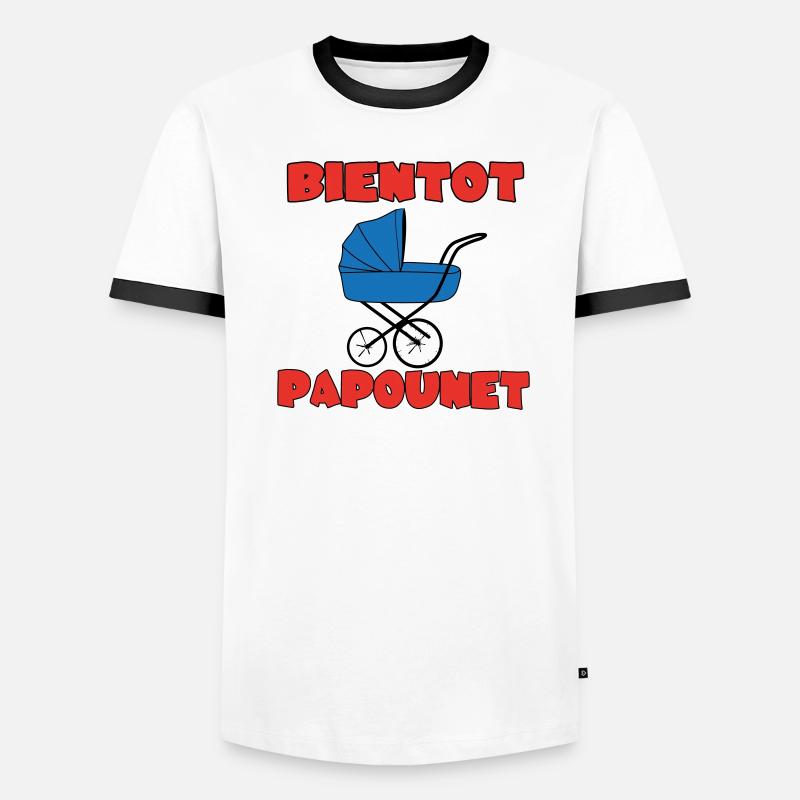 SOON DADDY Men's Ringer Shirt