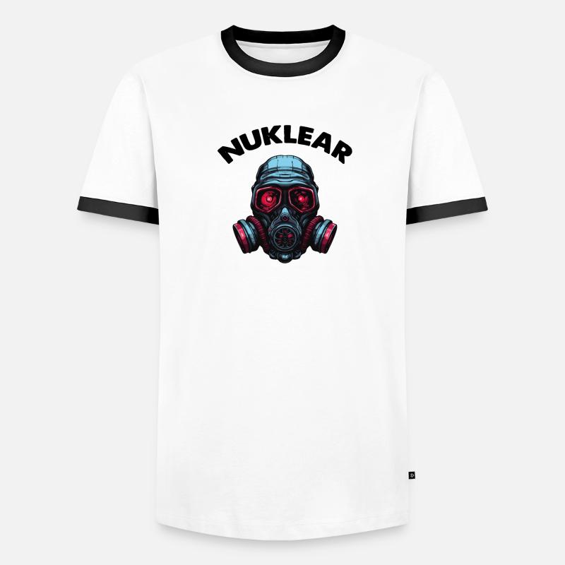 Masque à gaz T-shirt contrasté Homme