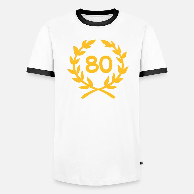 80 T-shirt contrasté Homme