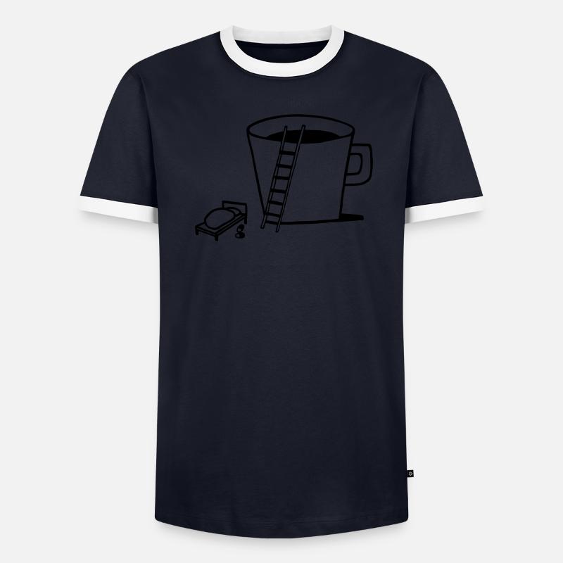 good rning-coffee Männer Kontrast-T-Shirt