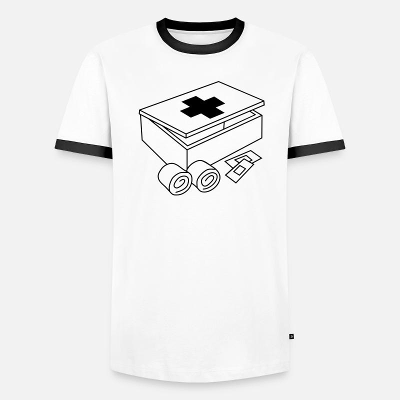 first-aid _kit_c1 Men's Ringer Shirt
