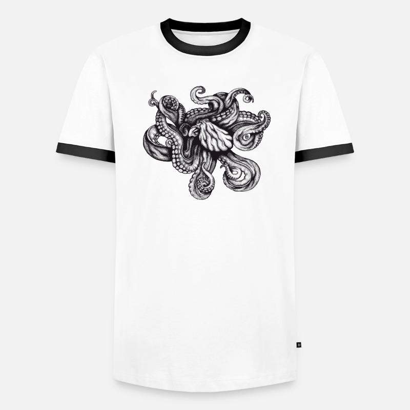 Octopus Men's Ringer Shirt