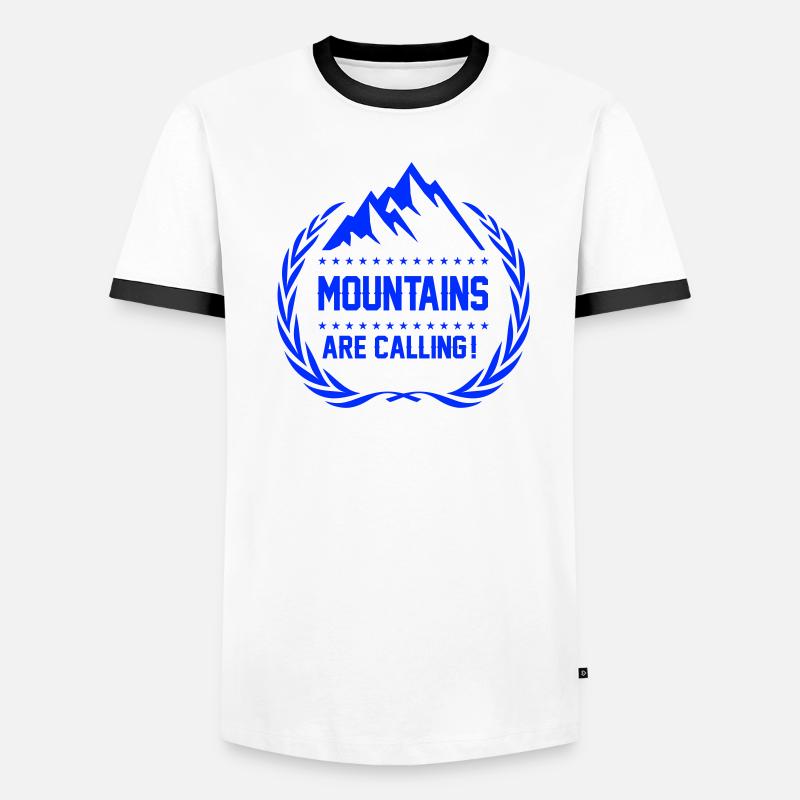 mountains are calling Men's Ringer Shirt