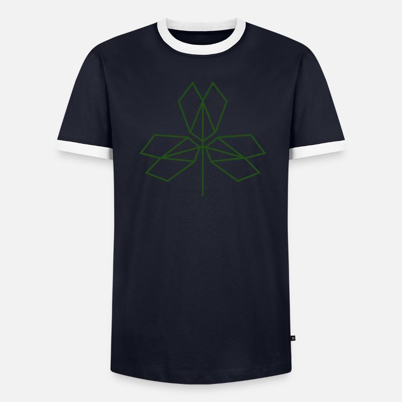 Cloverleaf T-shirt contrasté Homme