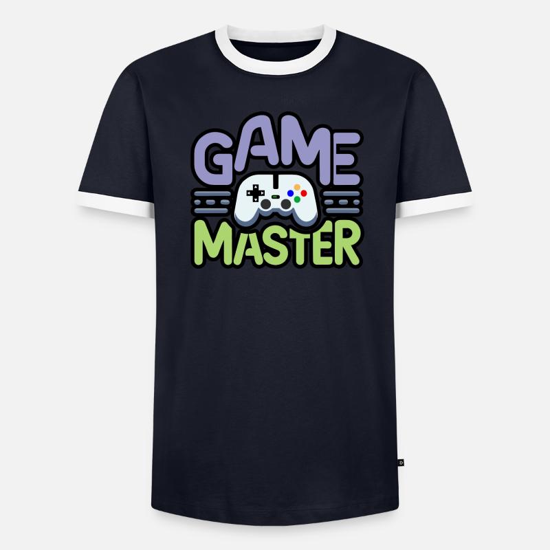 Game master T-shirt contrasté Homme