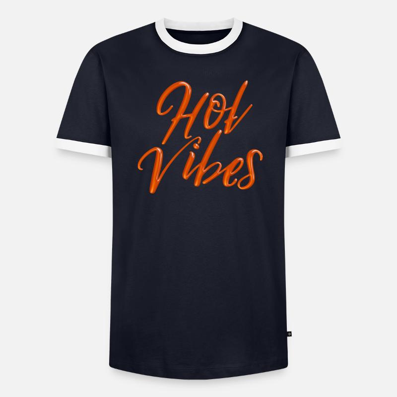 VIBRATIONS CHAUDES T-shirt contrasté Homme