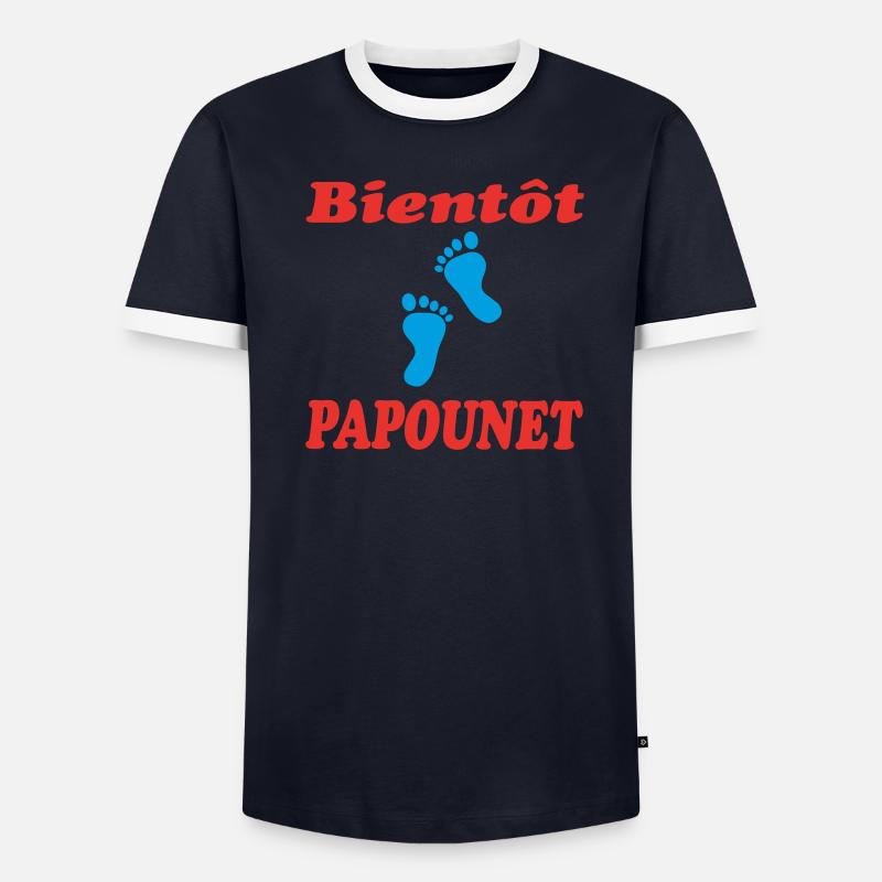 SOON DADDY Men's Ringer Shirt