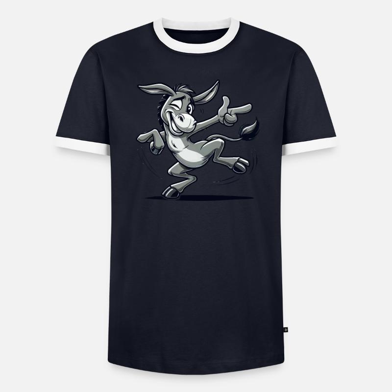 Donkey Comic Men's Ringer Shirt
