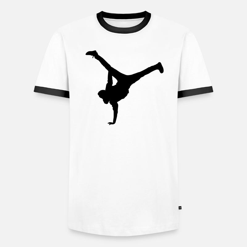 breakdance move Männer Kontrast-T-Shirt