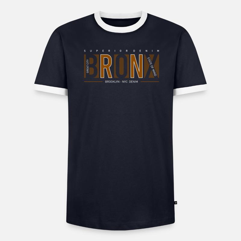 BRONX T-shirt contrasté Homme