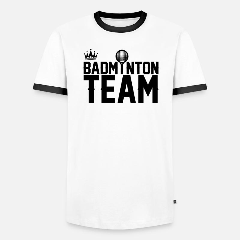 Équipe de badminton T-shirt contrasté Homme