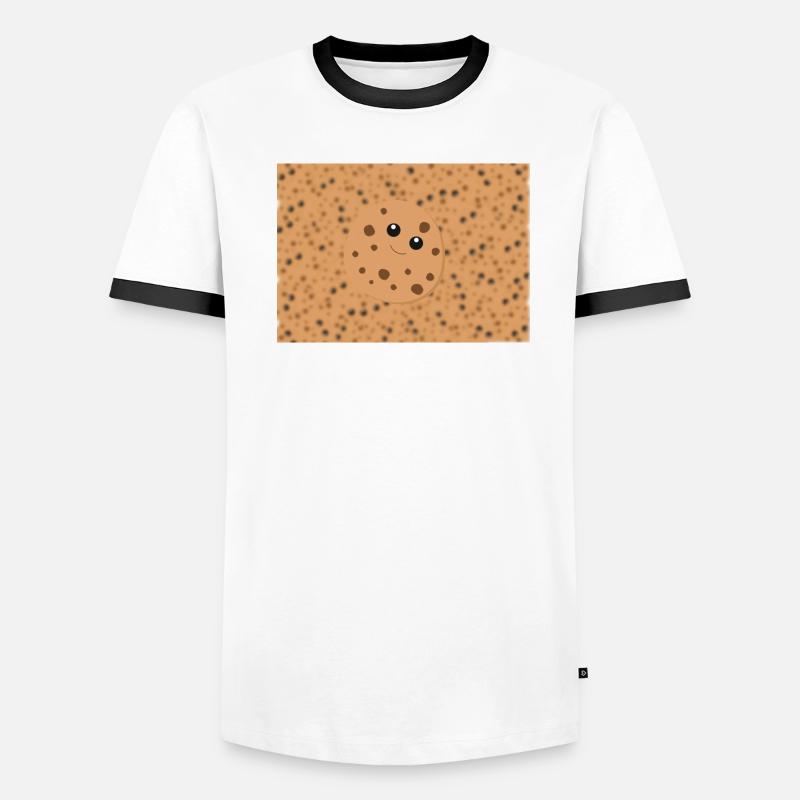 Beaucoup de biscuits T-shirt contrasté Homme