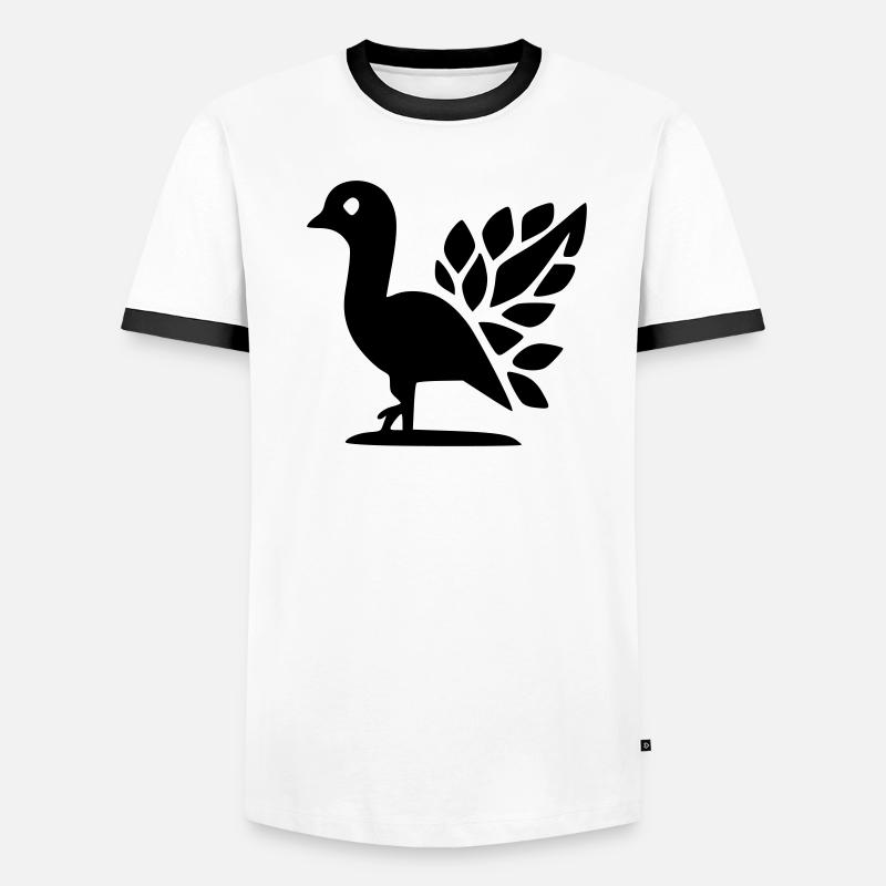 Peacock Men's Ringer Shirt