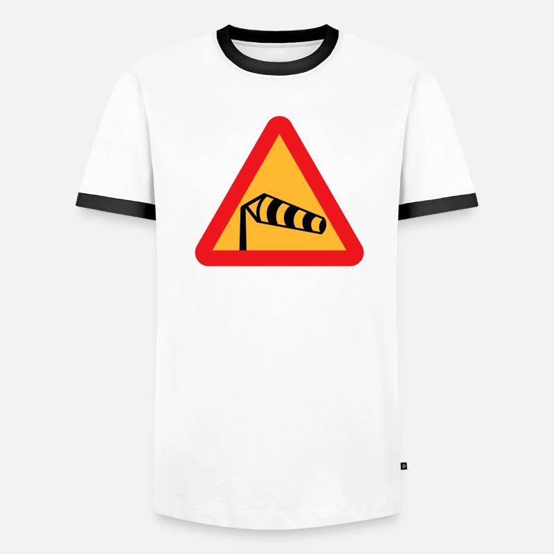Wind Sock Symbol Men's Ringer Shirt