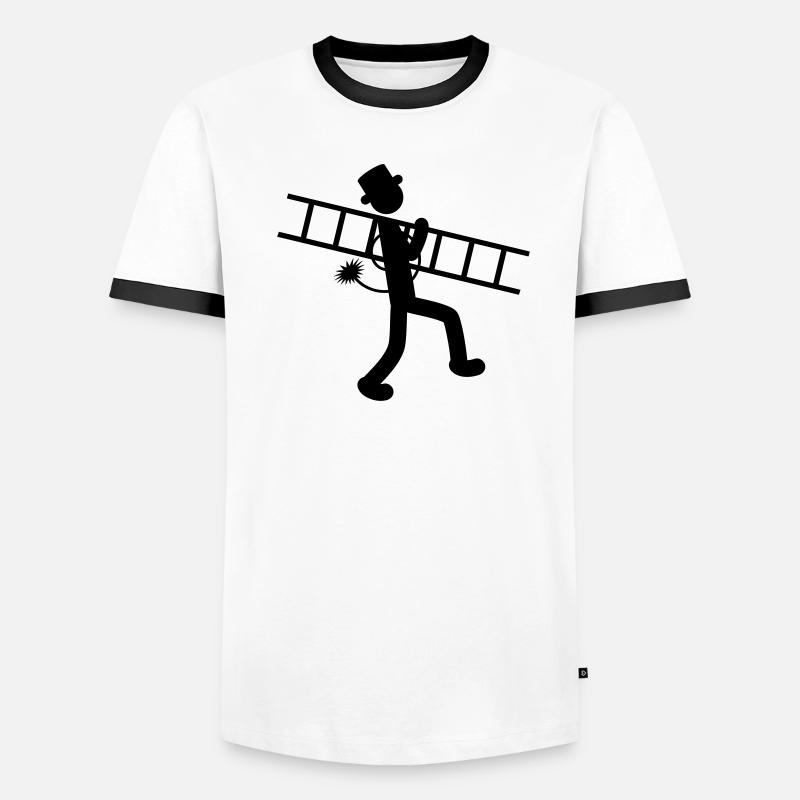 Chimney Sweeper Männer Kontrast-T-Shirt