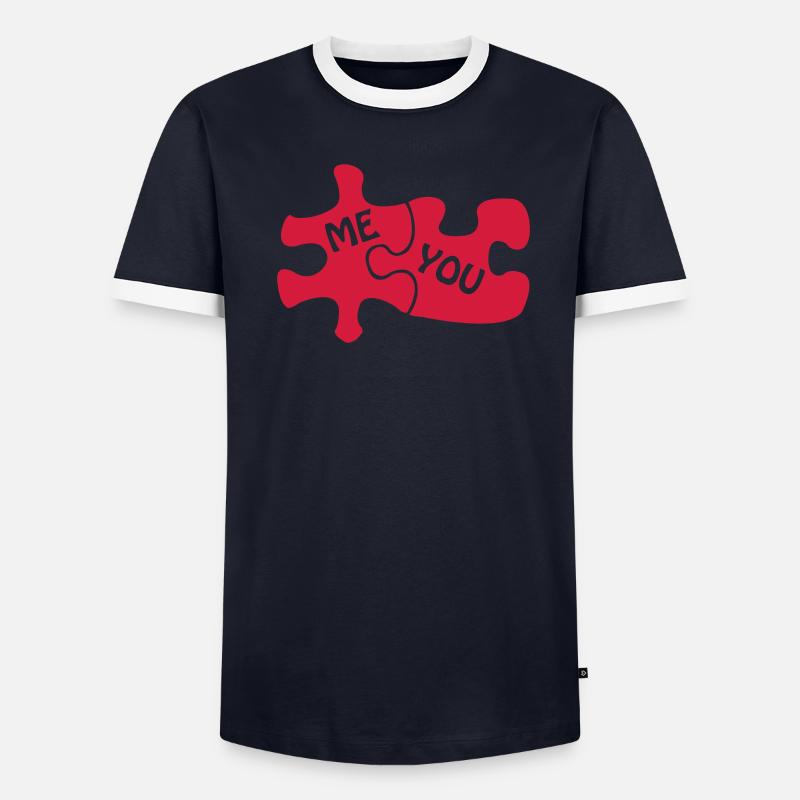 puzzle2 - Men's Ringer Shirt - undefined