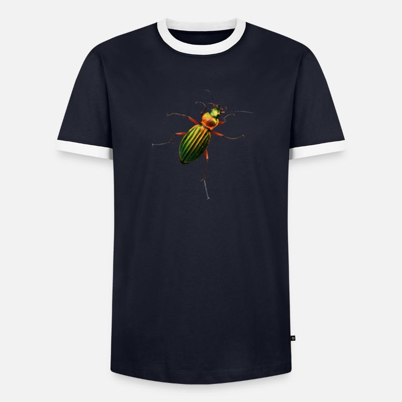 Schillerkäfer Männer Kontrast-T-Shirt