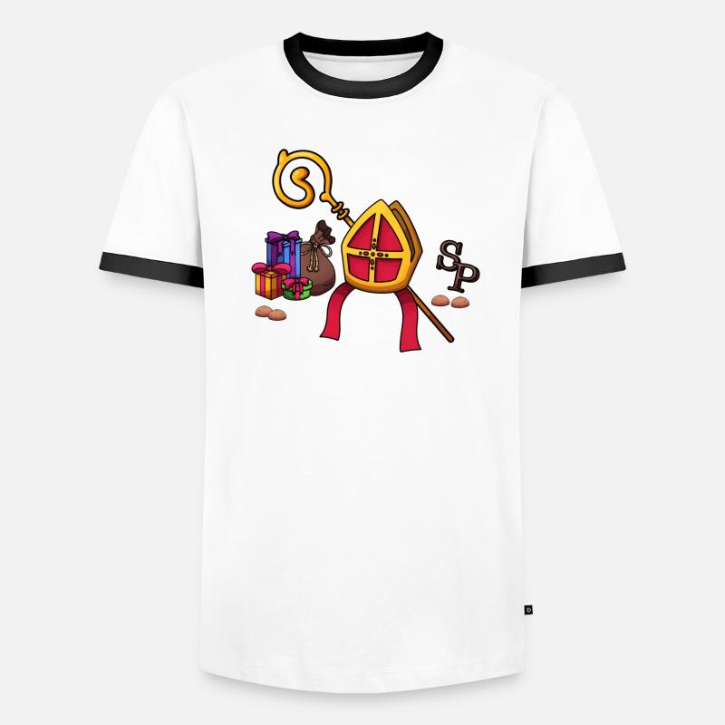 Éléments de Sinterklaas T-shirt contrasté Homme