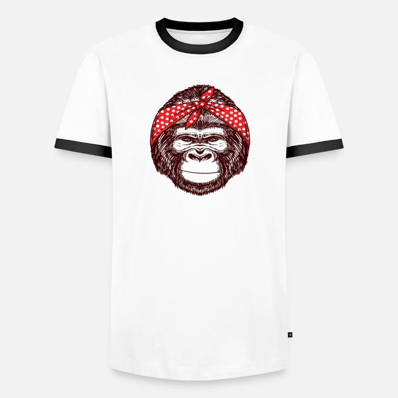 Monkey Men's Ringer Shirt