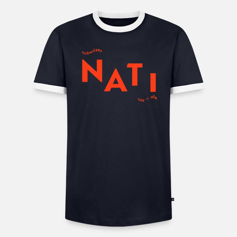 Schweizer Nati T-shirt contrasté Homme