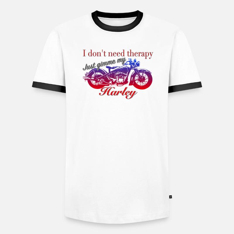 Eigentherapie Männer Kontrast-T-Shirt
