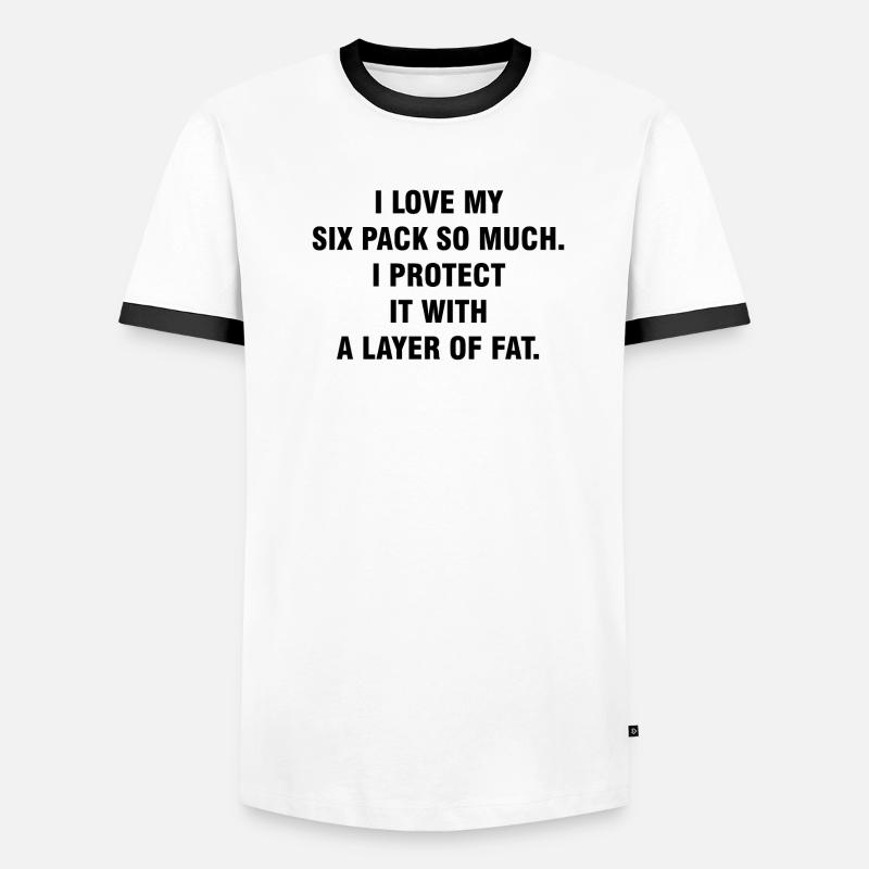 COUCHE DE GRAISSE T-shirt contrasté Homme