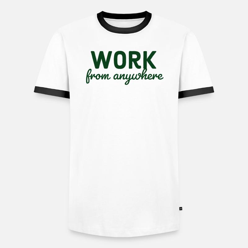 Work from anywhere Men's Ringer Shirt