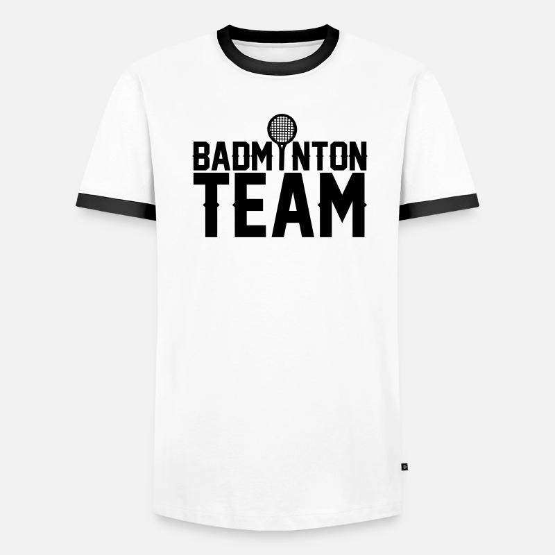 Équipe de badminton T-shirt contrasté Homme