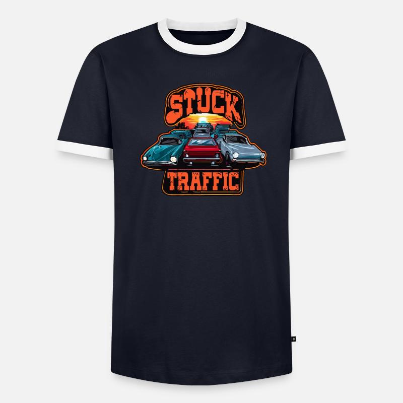 TRAFFIC JAM Men's Ringer Shirt