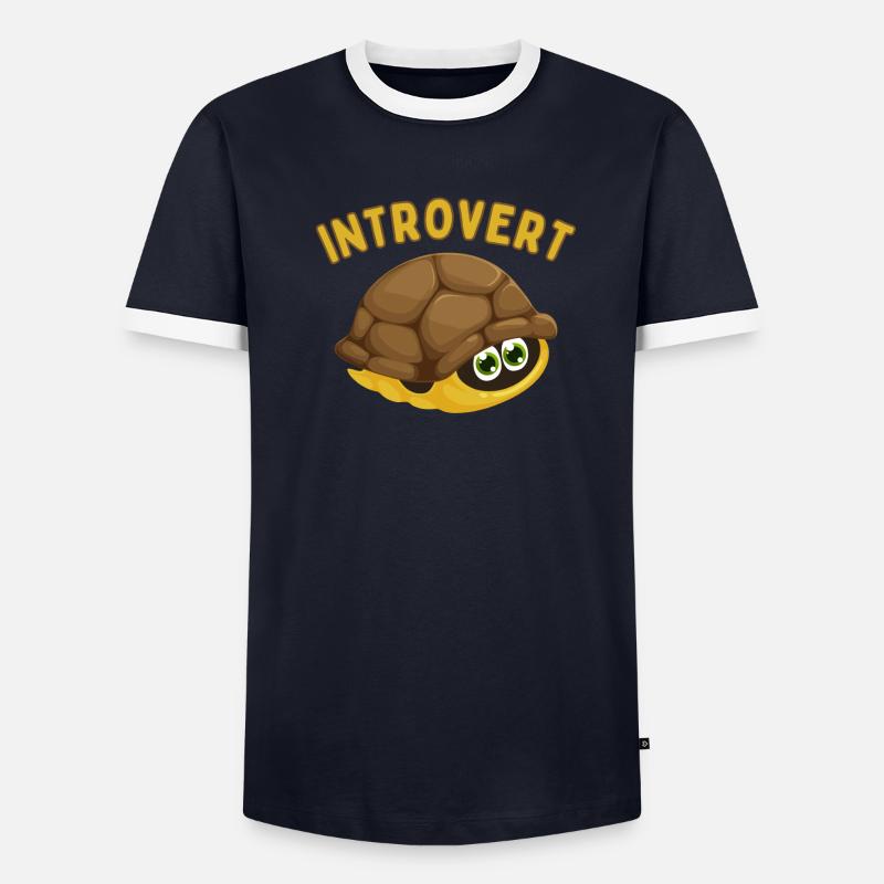 Introvert Men's Ringer Shirt