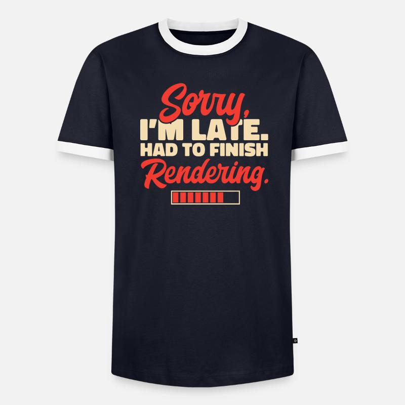 Video Editor Filmmaker Videographer Men's Ringer Shirt