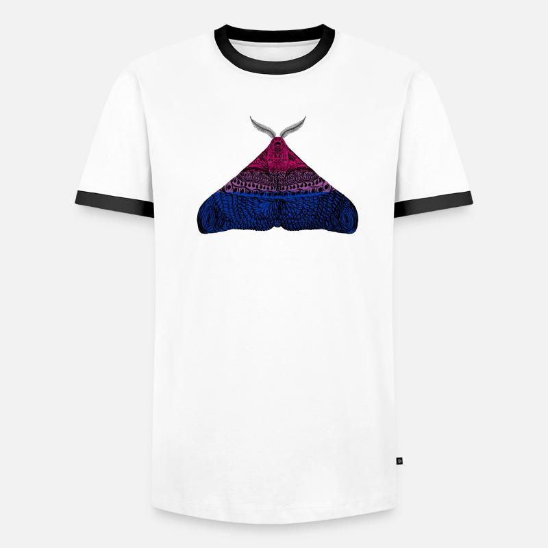 Bisexual pride moth Men's Ringer Shirt