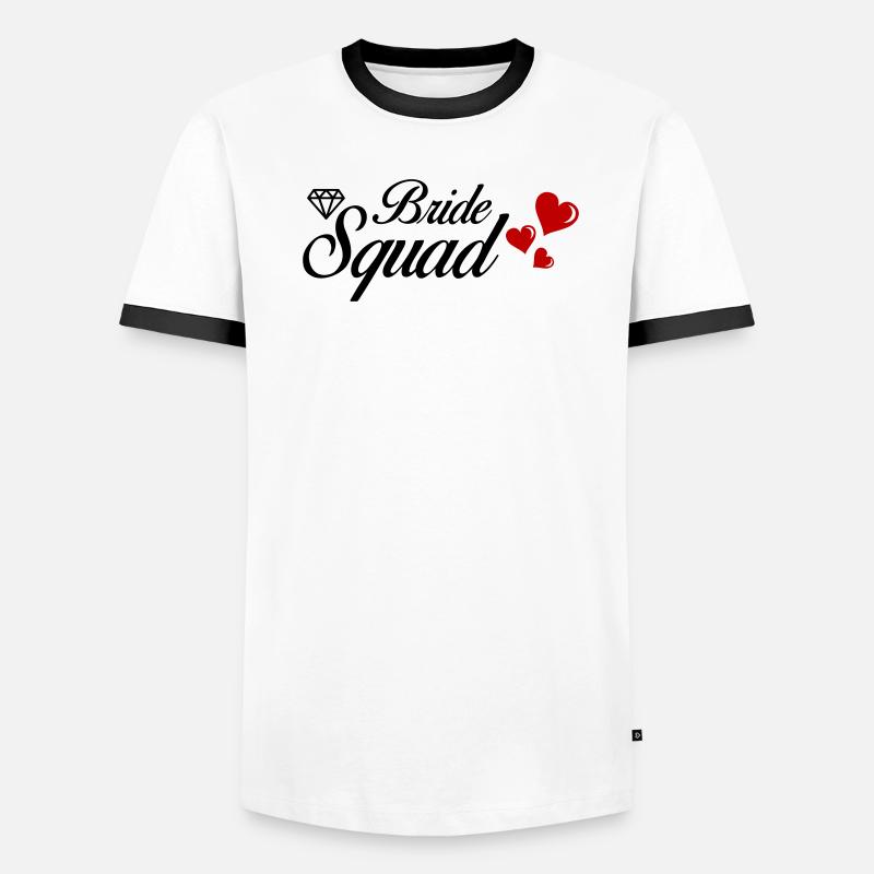 Bride Squad Men's Ringer Shirt