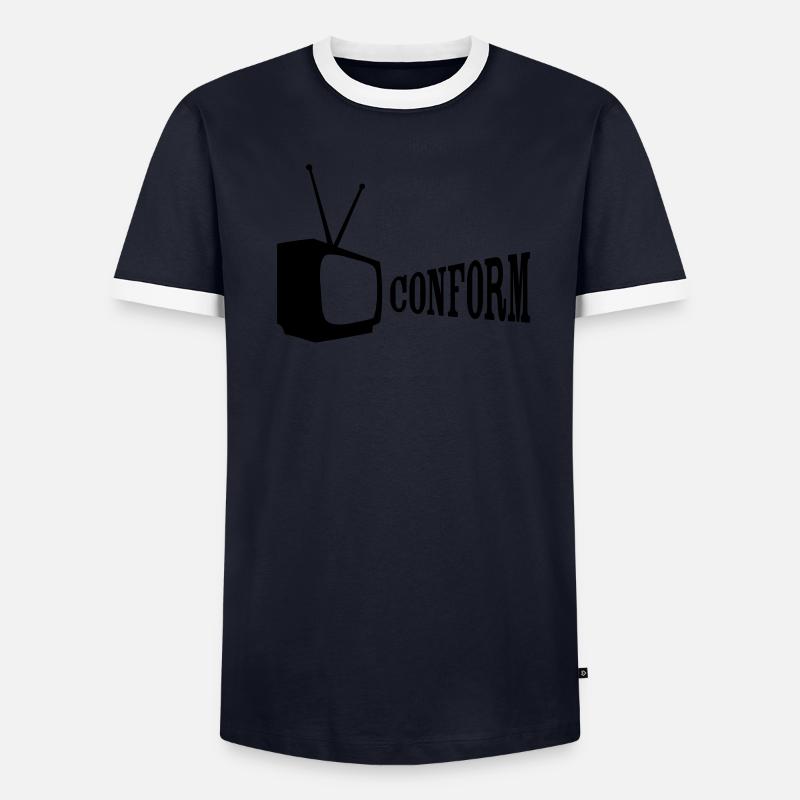 tv conform Men's Ringer Shirt