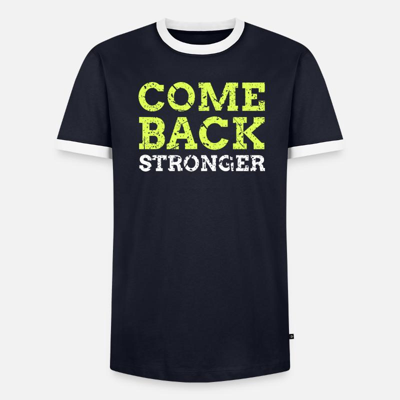 Come Back Stronger Men's Ringer Shirt