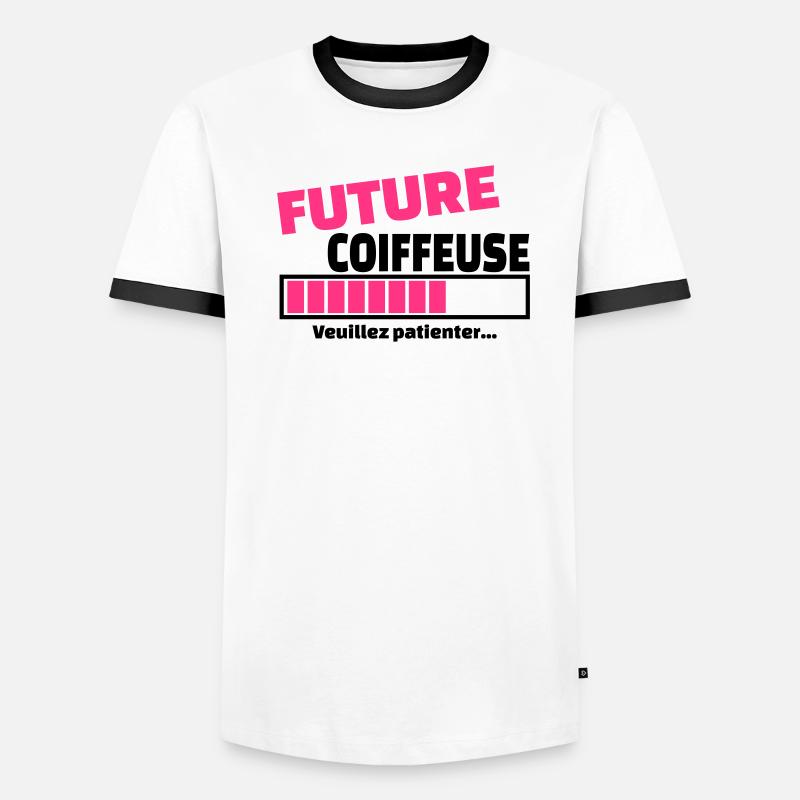 future coiffeuse T-shirt contrasté Homme
