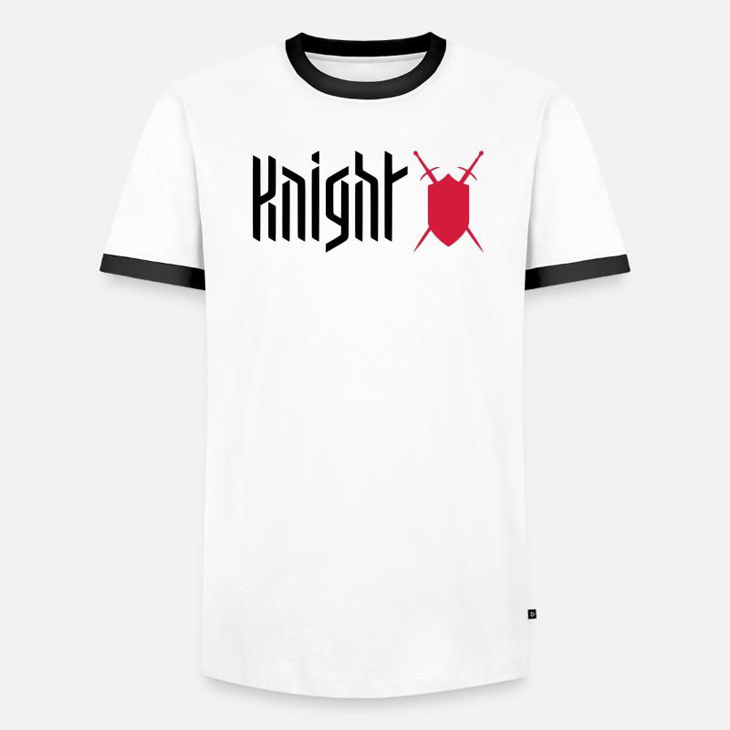 CHEVALIER - BOUCLIER / ÉPÉE - JEU T-shirt contrasté Homme