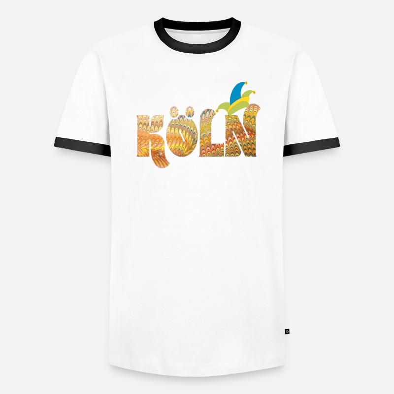Carnaval de Cologne e 37 T-shirt contrasté Homme