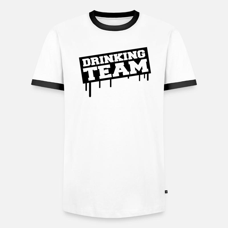 Drinking Team Men's Ringer Shirt