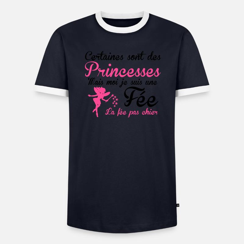 la fée pas chier T-shirt contrasté Homme
