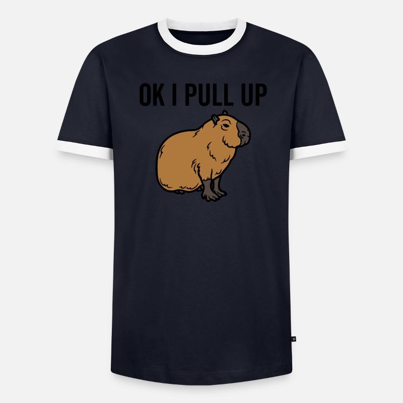 Ok I Pull Up Men's Ringer Shirt